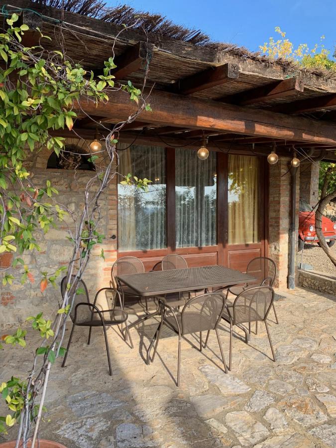 Residenza Cornino Apartman Castellina in Chianti Kültér fotó