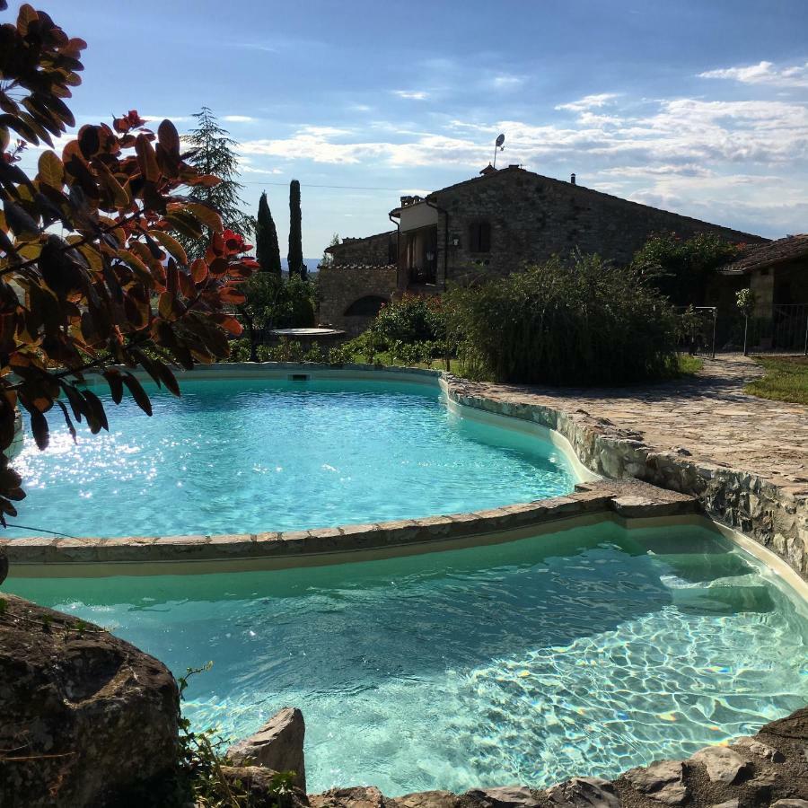 Residenza Cornino Apartman Castellina in Chianti Kültér fotó