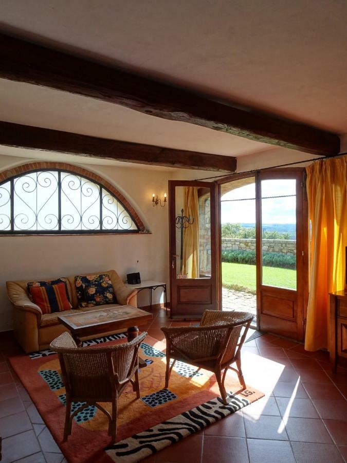 Residenza Cornino Apartman Castellina in Chianti Kültér fotó