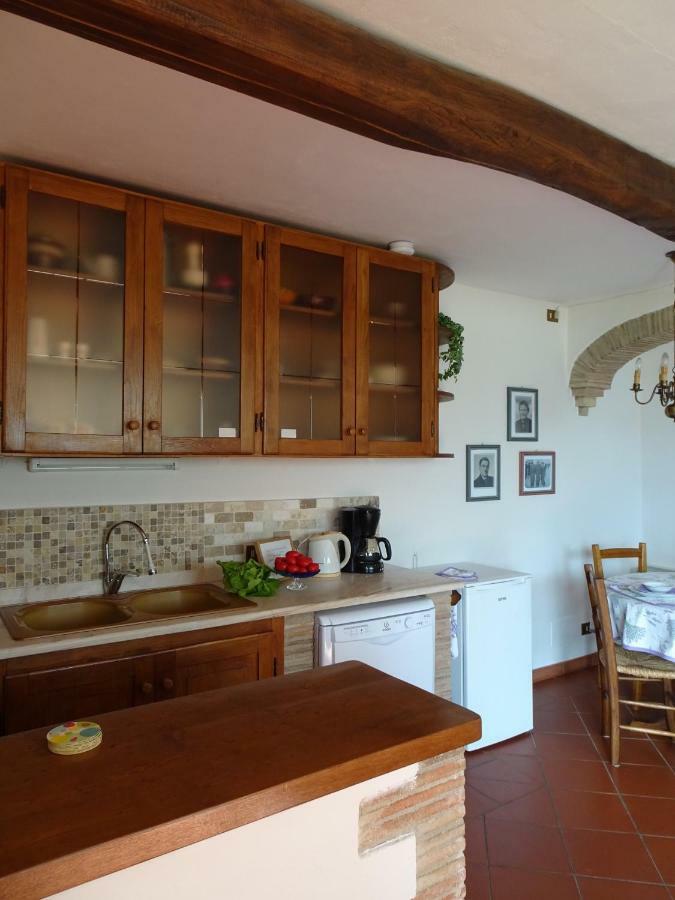 Residenza Cornino Apartman Castellina in Chianti Kültér fotó