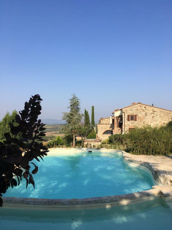 Residenza Cornino Apartman Castellina in Chianti Kültér fotó