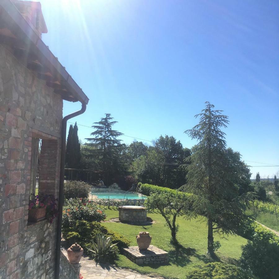 Residenza Cornino Apartman Castellina in Chianti Kültér fotó